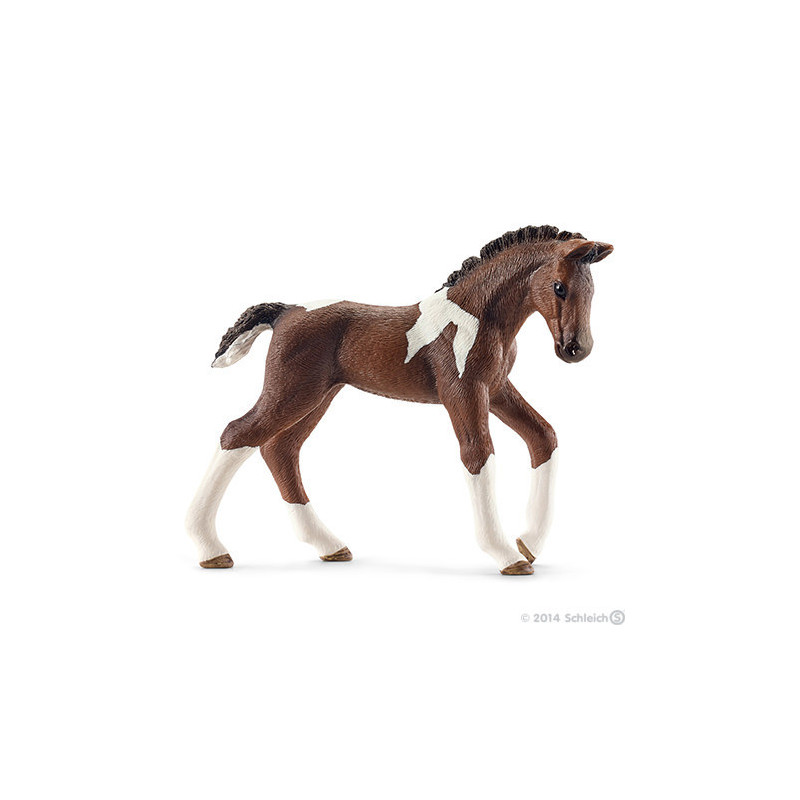 Schleich - Potro Trakehner Pura Sangre Caliente - Ideal de Caballo - Alzada 160-170 Cm