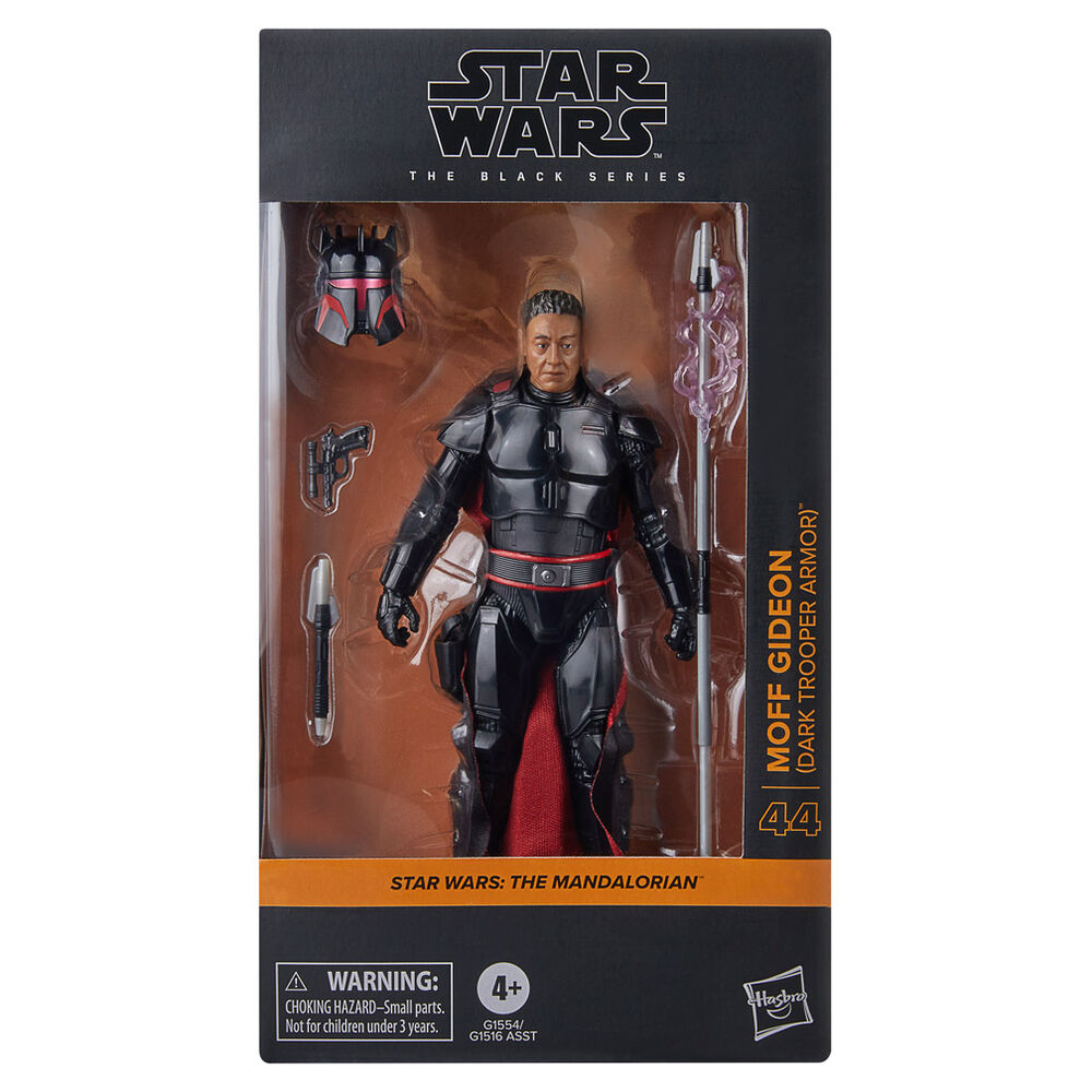 Star Wars The Black Series Moff Gideon con Armadura Dark Trooper 15 cm Figura de Acción