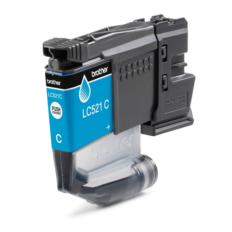 Brother - LC521C cartucho de tinta 1 pieza(s) Original Cian LC521C