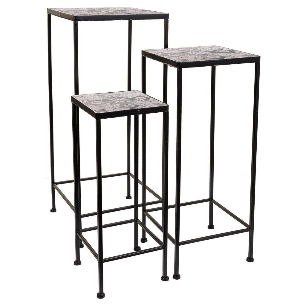 Soporte Macetas 3Pzas 30x30x68cm, El mejor complemento para tu hogar