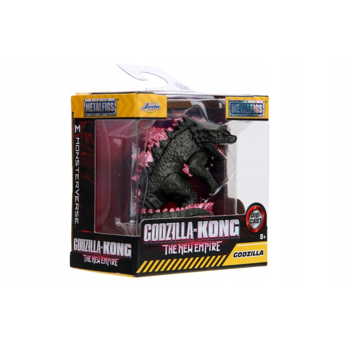 FIGURAS DE METAL DE JADA GODZILLA 6.5CM 4 TIPOS 8193