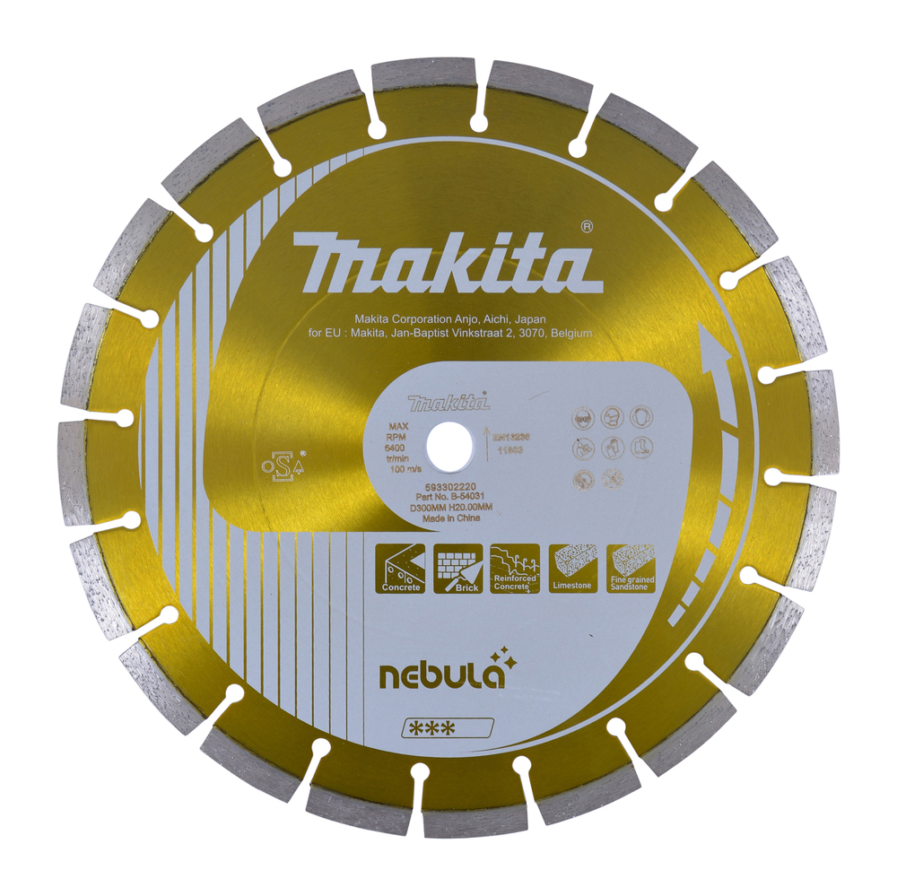 MAKITA B-54031 Disco de diamante NEBULA 300mm