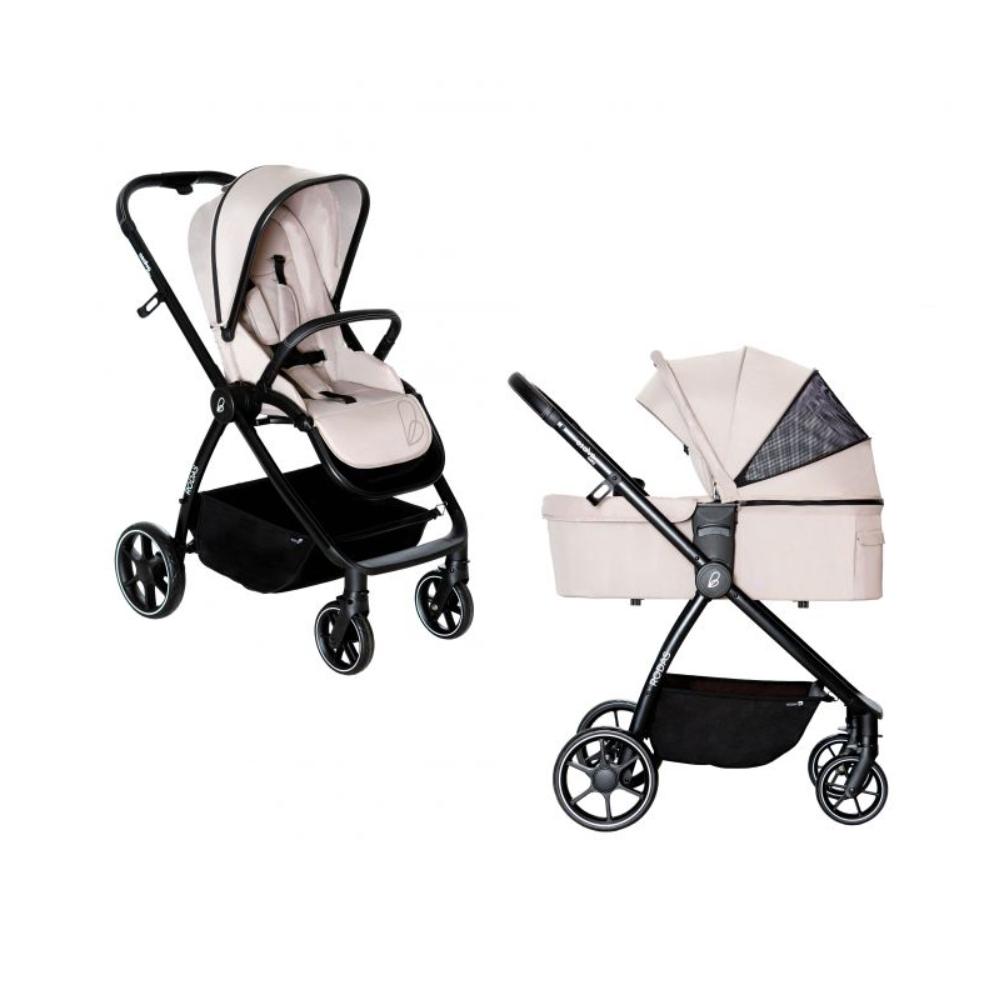 Carrinho de bebé 2 em 1 Asalvo Duo Rodas Beige