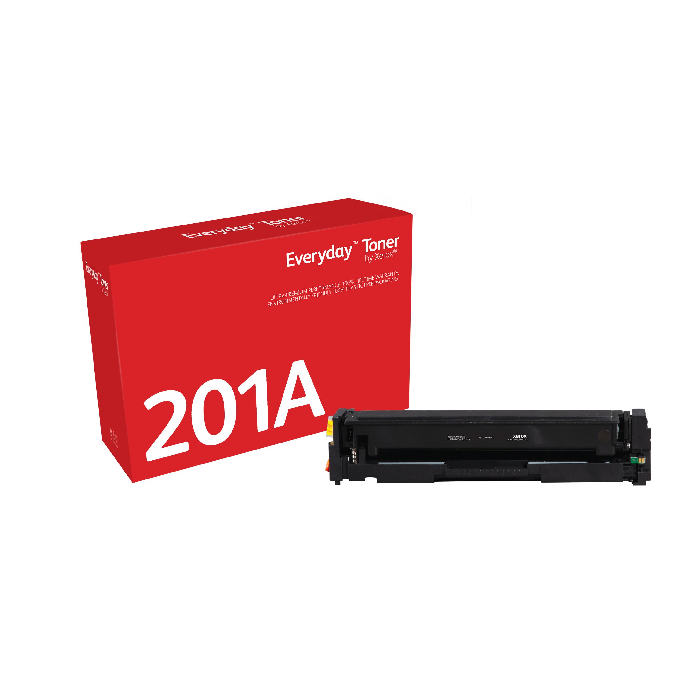 Compatible Everyday Tóner Negro Equivalente a CF400A/ CRG-045BK para HP Color LaserJet Pro M274, HP
