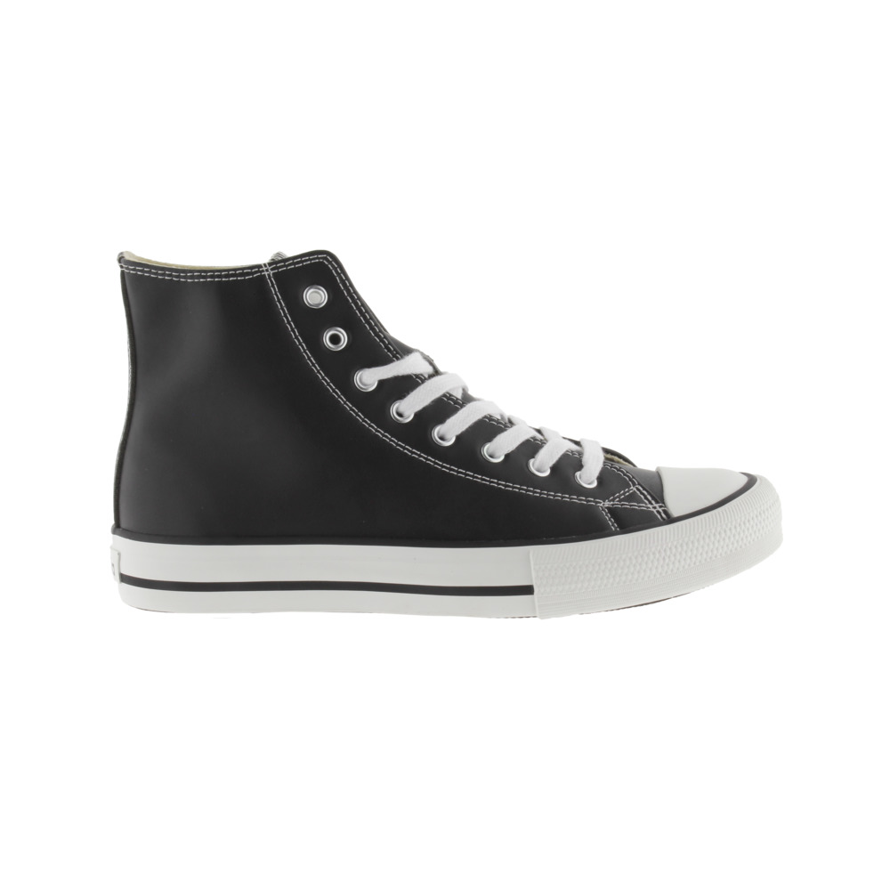 Victoria Tribu Zapatillas abotinadas de efecto piel con cordones blancos 1065175