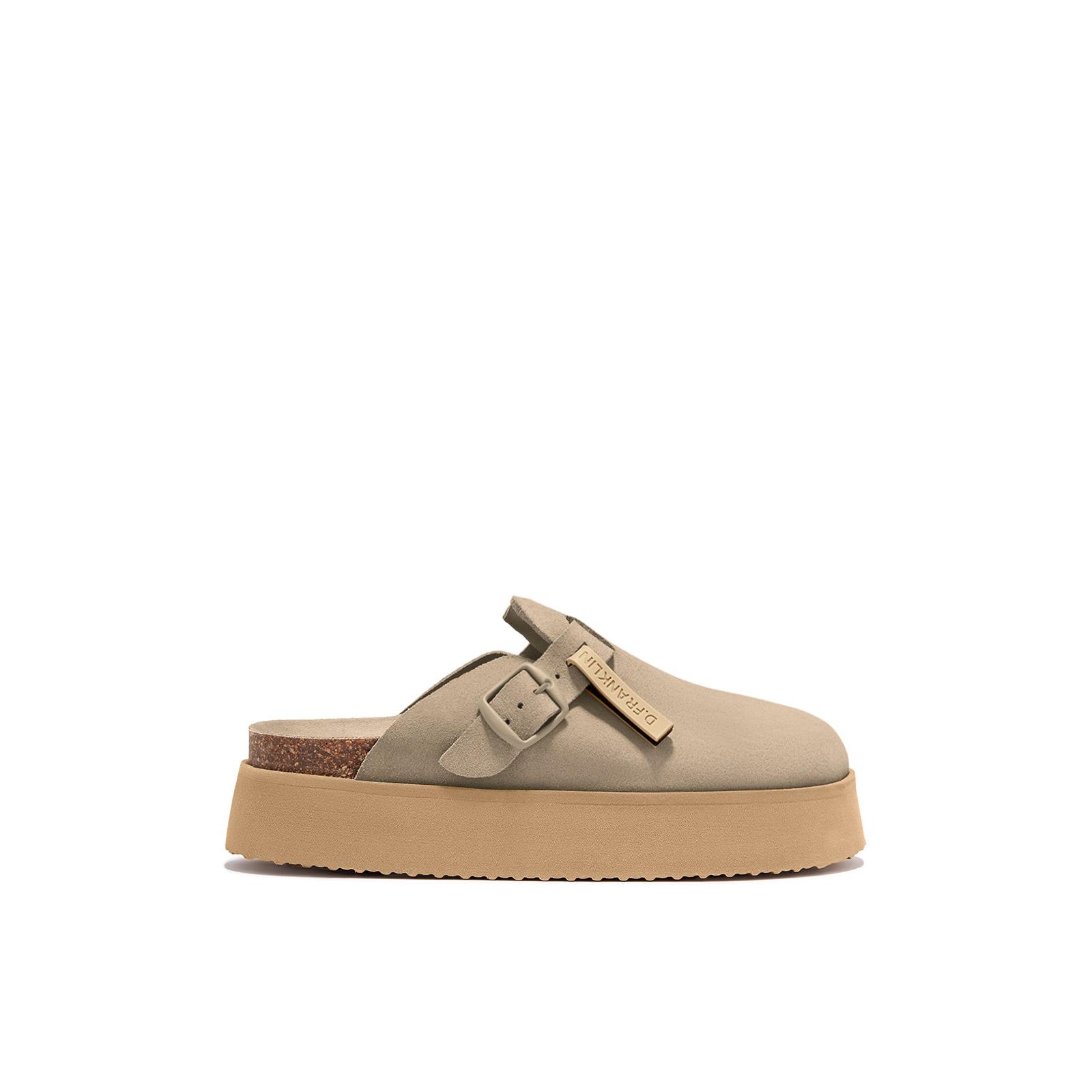 D.Franklin Zuecos de Mujer con  forma    Vibe Clog - Sandalias deportivas planas cómodas para verano