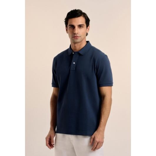 Polo vintage Valecuatro azul marino