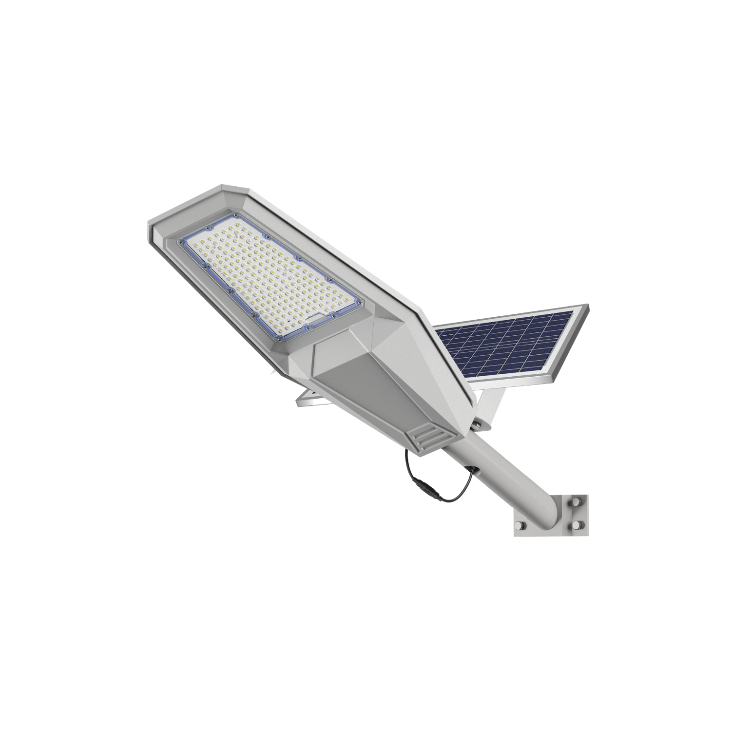 Lámpara Solar Panel Monocristalino, Batería LiFePO4, >20H Autonomía, 300–700m² Área - 200W/600W/1000W - Jortan Tech