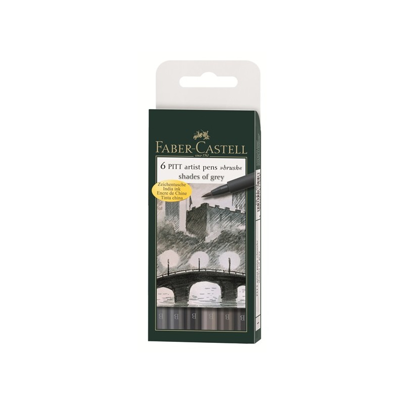 Faber-Castell - 167104 rotulador 6 pieza(s) 167104