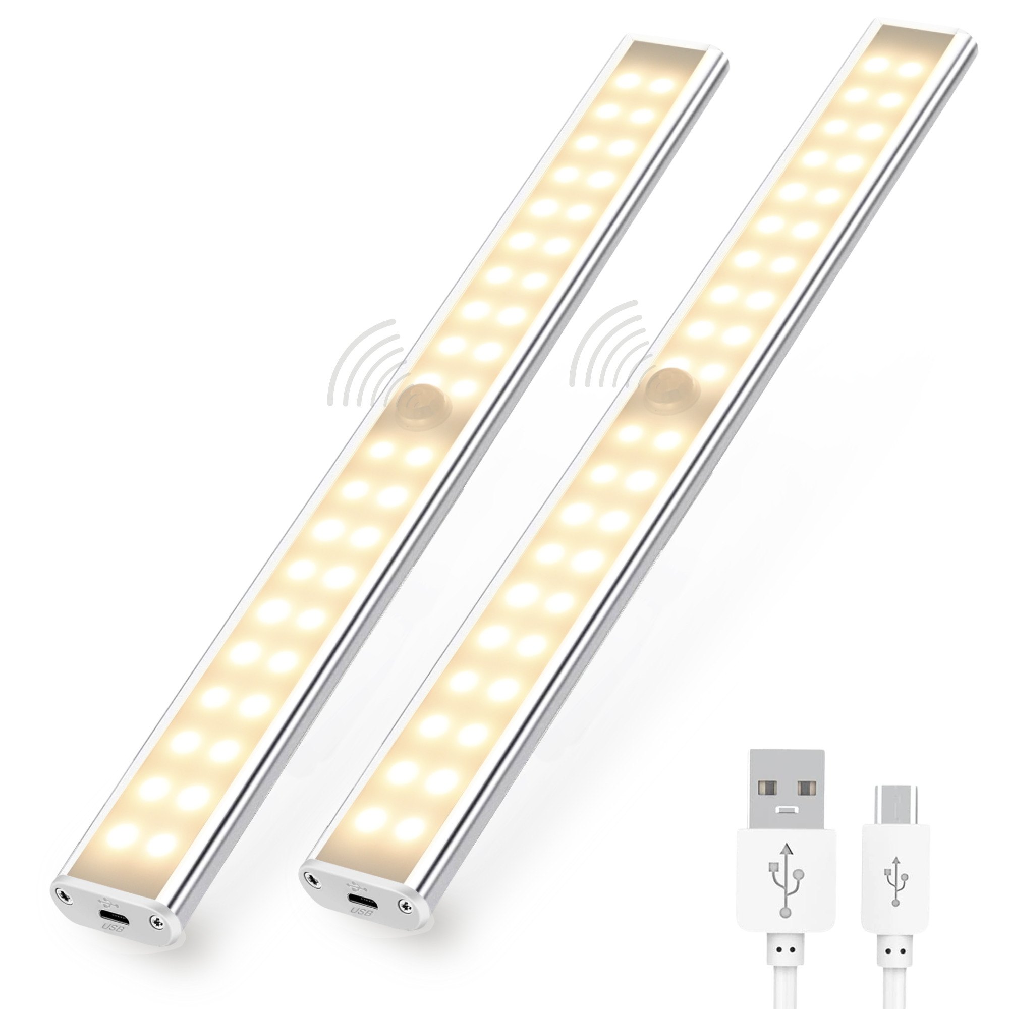 MAGIC SELECT Barra de Luz Cálida Multiusos para Armario, Cocina, Pasillo, Baño y Escalera