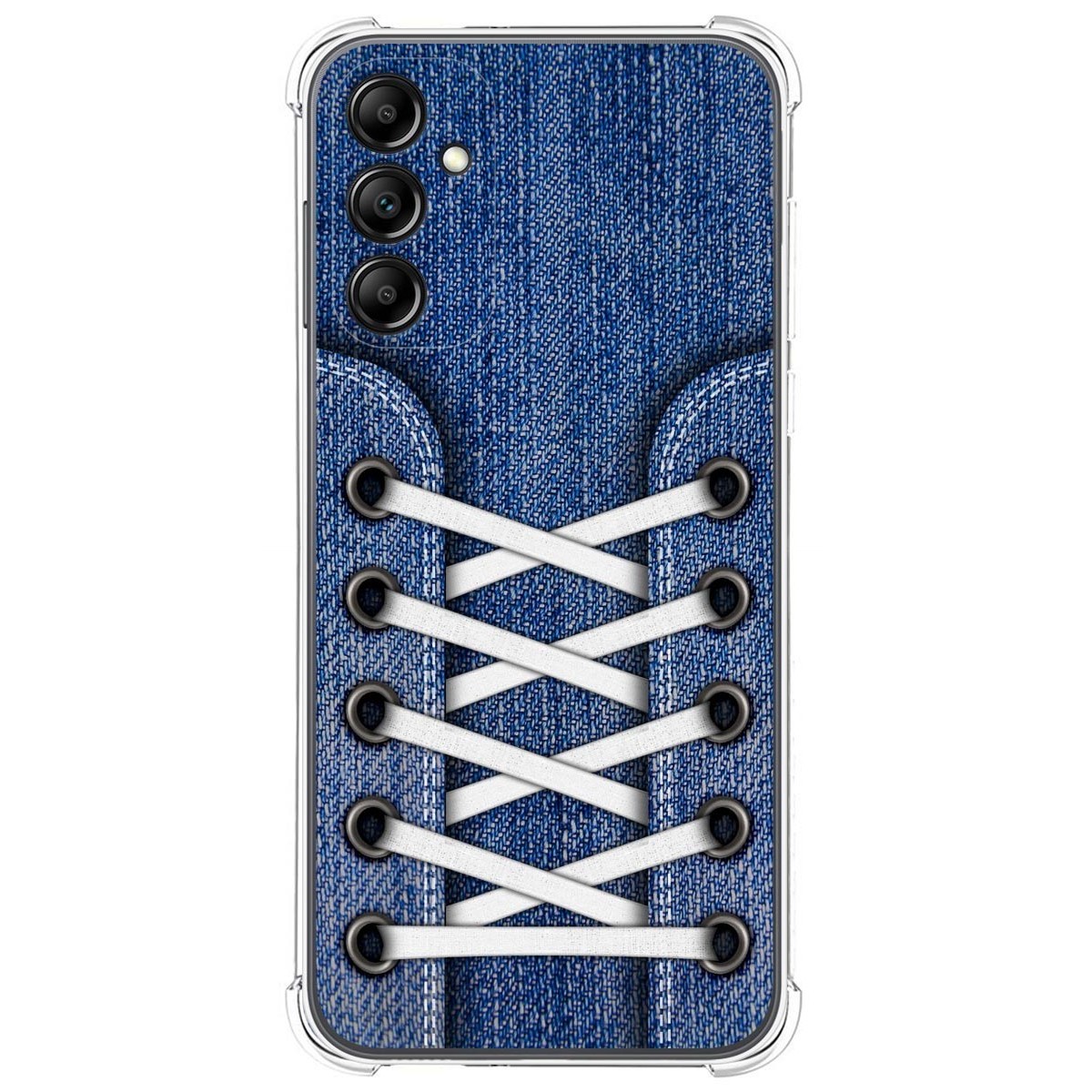 Funda Silicona Antigolpes para Samsung Galaxy A14 4G / 5G diseño Zapatillas 01 Dibujos