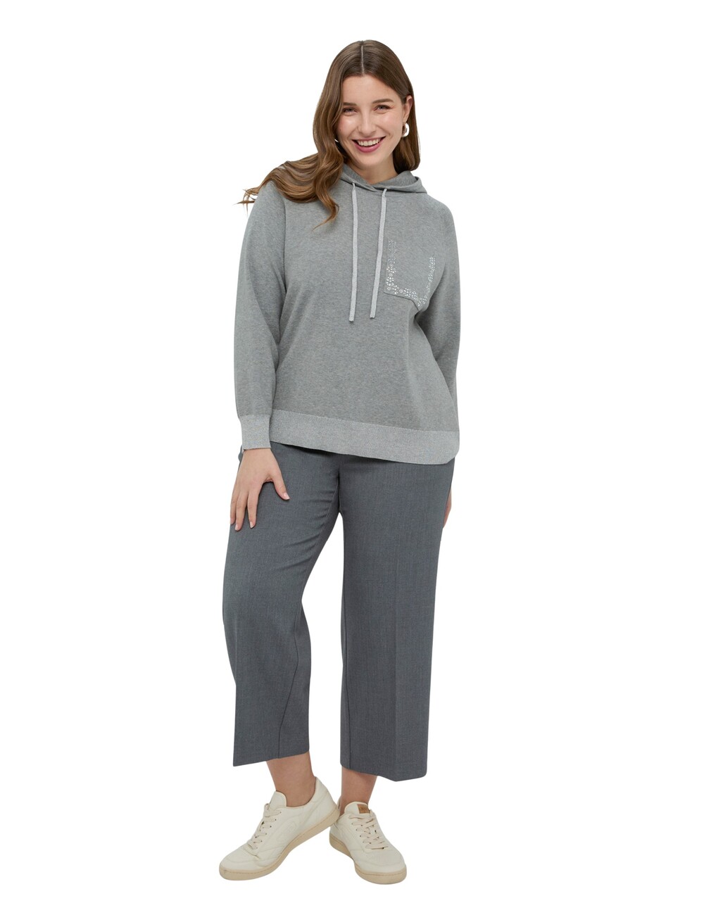 Fiorella Rubino - Sudadera de punto con bolsillo decorado