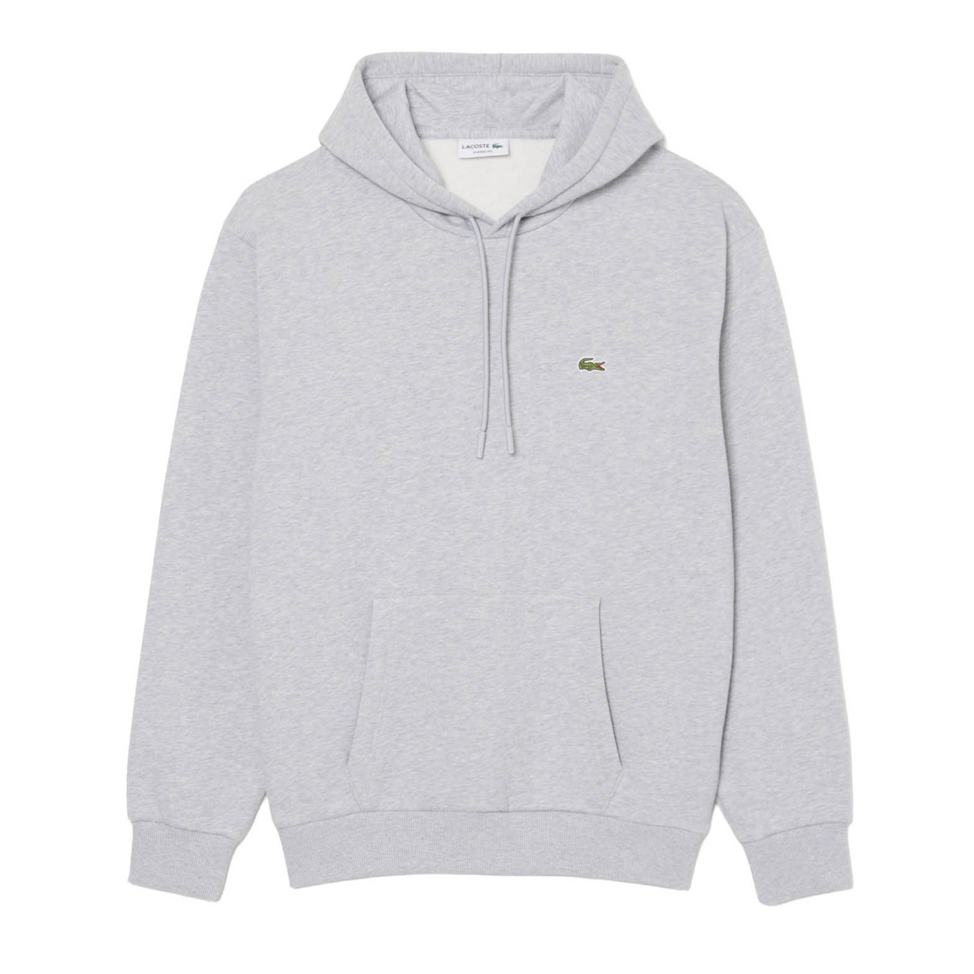 LACOSTE Sudadera con capucha para hombre - Sudadera de felpa, corte regular