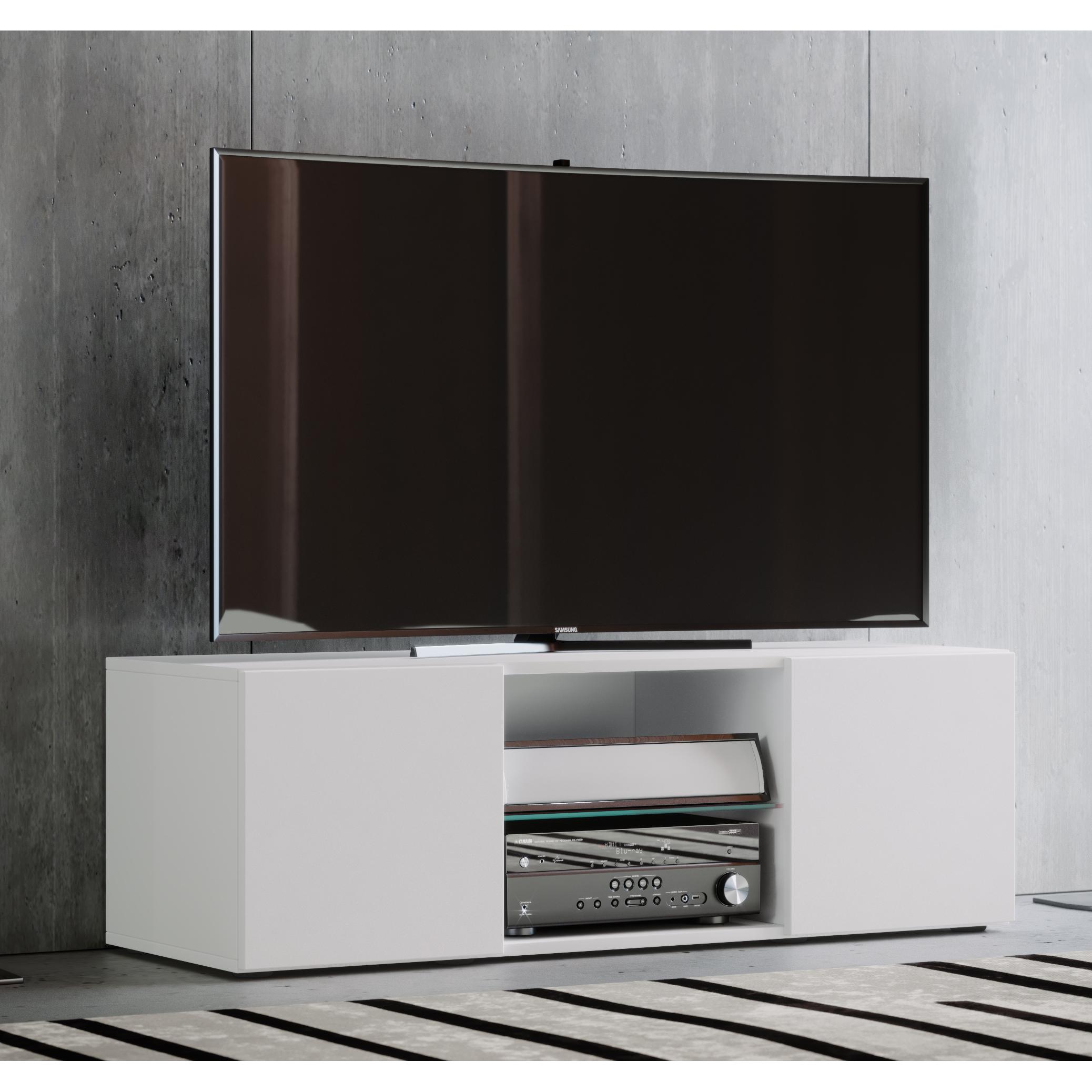 TV Möbel | Lowboard | Fernsehschrank | Maße H. 40 x B. 115 x T. 36 cm | Fernseh Möbel - Lowina