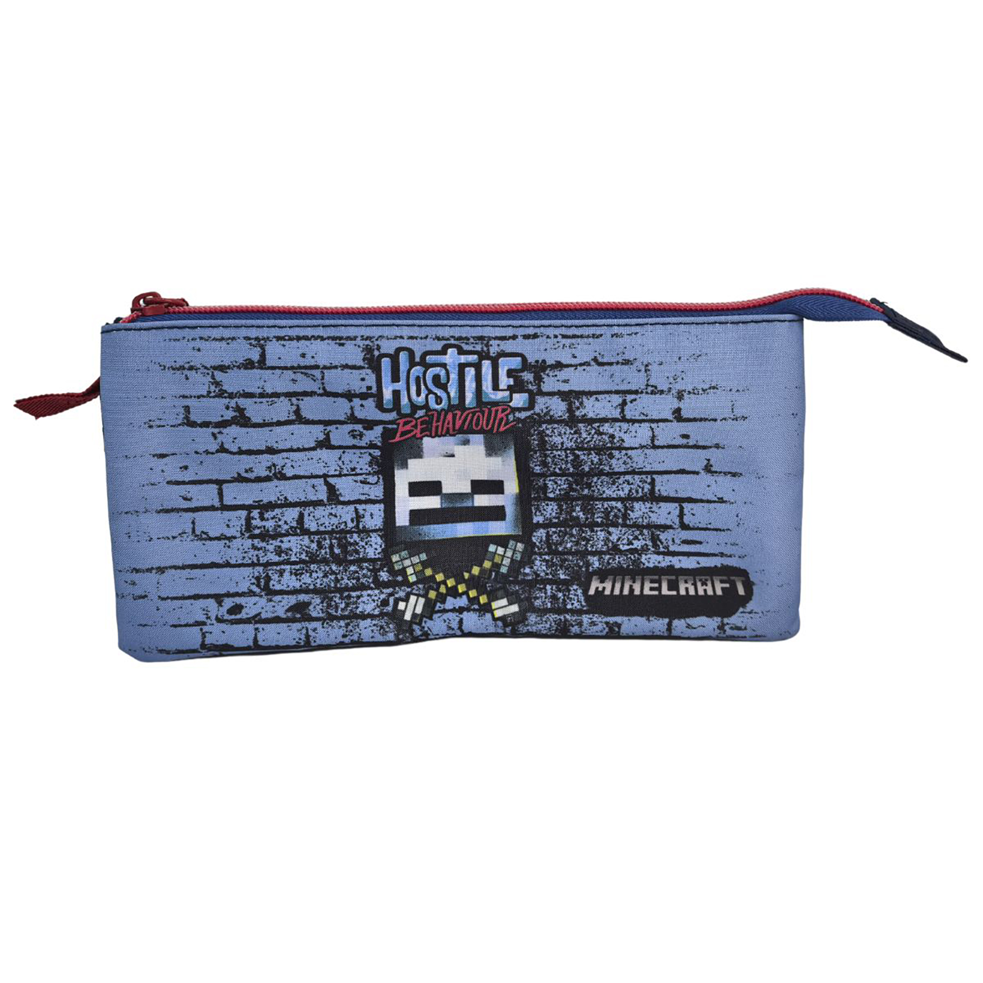 DAM. Minecraft Hostile Behaviour portatodo triple. 23,5x3x11,5 cm.