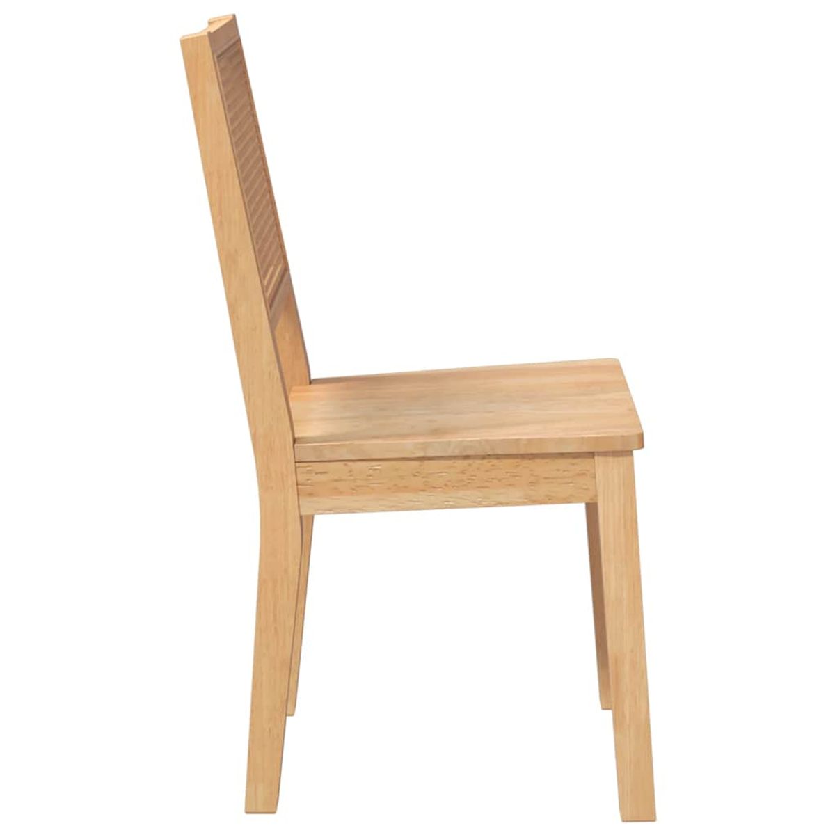 Pack de 2 sillas de comedor Sherry asiento acolchado gris/natural
