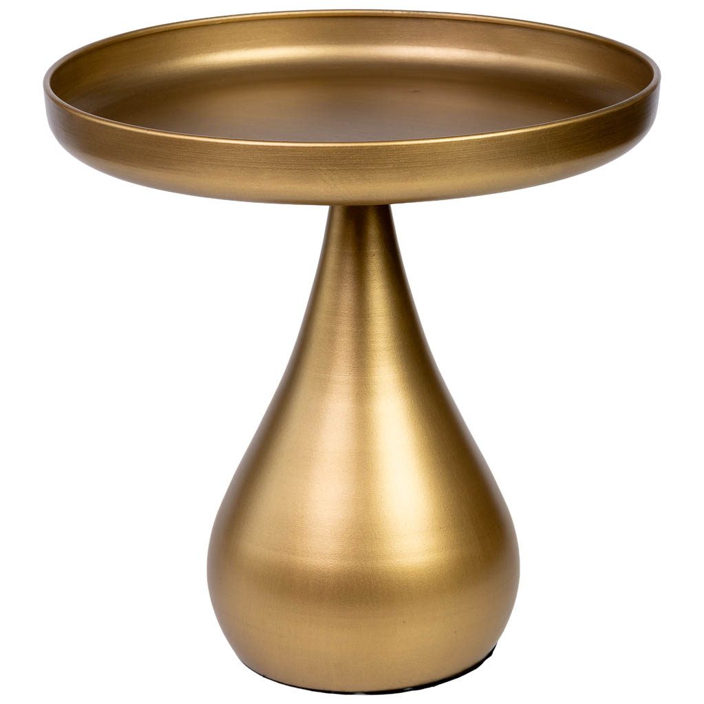Wonderlust Deco - Centro de mesa decorativo 30x30x30.5h cm Dorado 30x30x30.5h cm