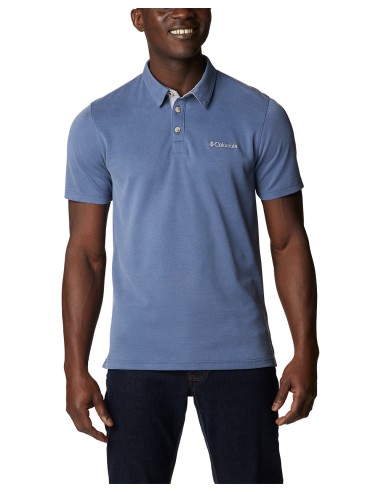 Nelson Point - Polo Columbia para Hombre - Azul - Transpirable