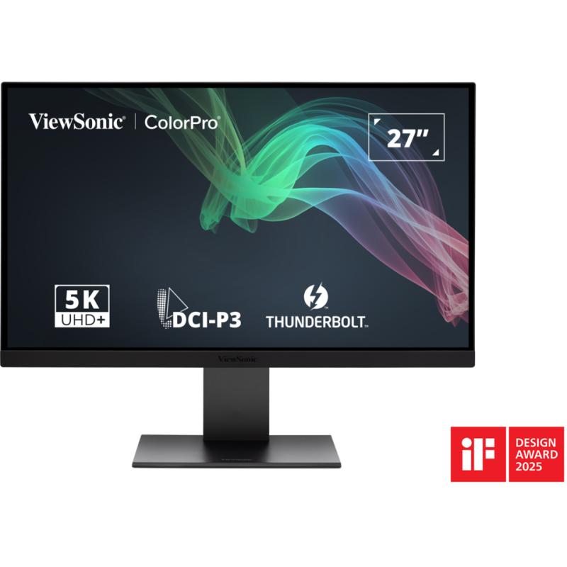 Viewsonic VP2788-5K pantalla para PC 68,6 cm (27") 5120 x 2880 Pixeles 5K Ultra HD LED Negro