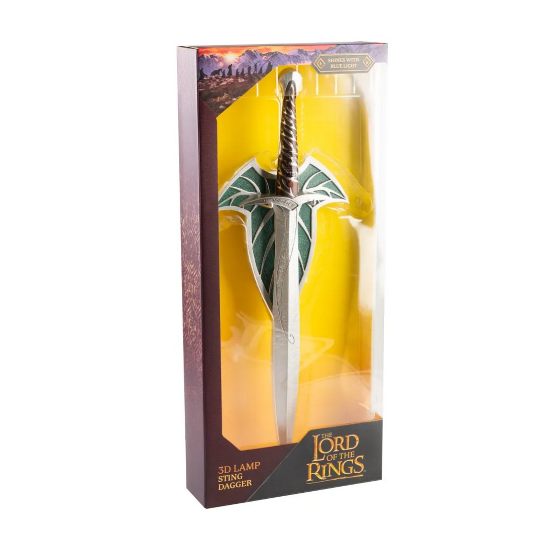 Figura Lampara 3D Espada Dardo de Frodo del Señor de los Anillos 51cm