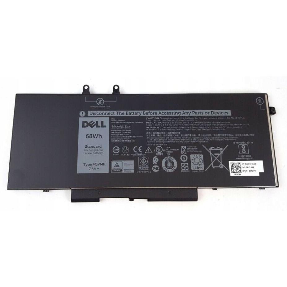 Batería DELL de 68 Wh y 4 celdas, C5GV2