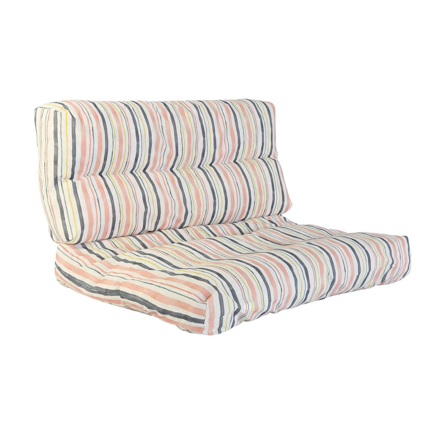 COJIN SUELO SET 2 ALGODON 120X80X16 RAYAS TX204077 - EL MEJOR COMPLEMENTO PARA TU HOGAR FIJALO