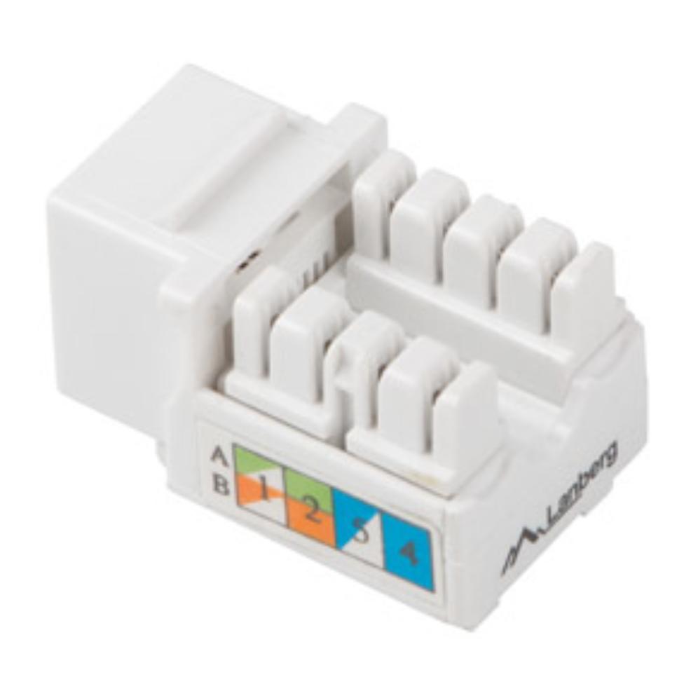 Keystone Lanberg KSU6-1090 Plano Blanco RJ-45 LSA Macho/Hembra