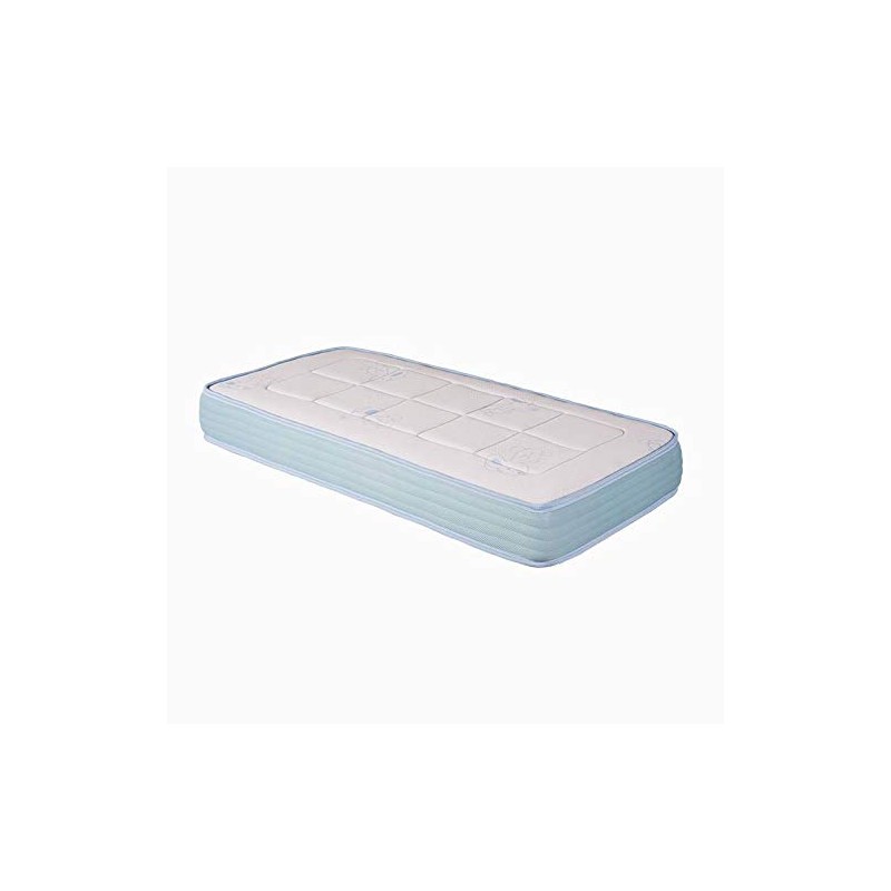 Colchón Cuna Bertha con fibra de coco, 117 x 57 x 14 cm My Baby Mattress Regalo Sábana Bajera