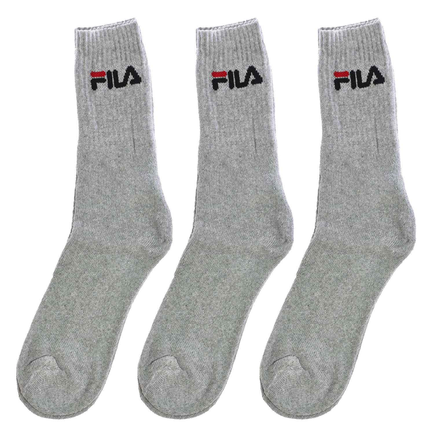Fila-Pack 3 Calcetines Hombre Mujer Caña Alta F9505