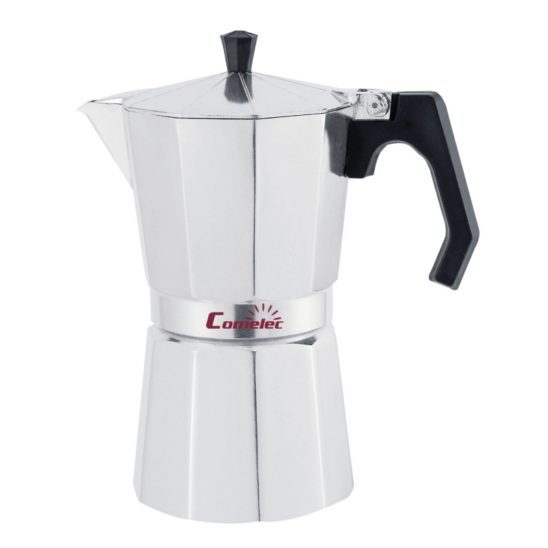 Cafetera Aluminio 6 Tazas Comelec Ca6106 Cafetera Aluminio 6 Tazas