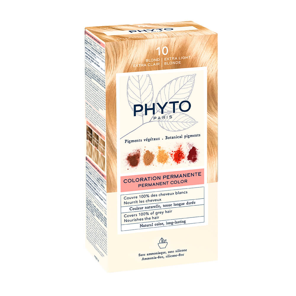 Phyto Coloración Rubio Extra Claro N.º 10