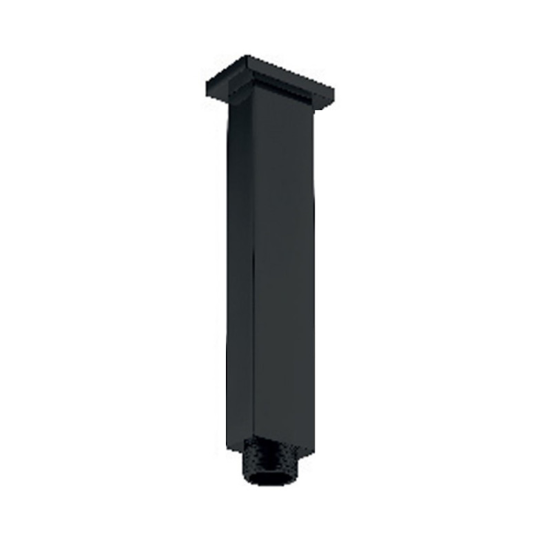 Imex BTC007/NG brazo rociador para ducha de techo latón negro mate