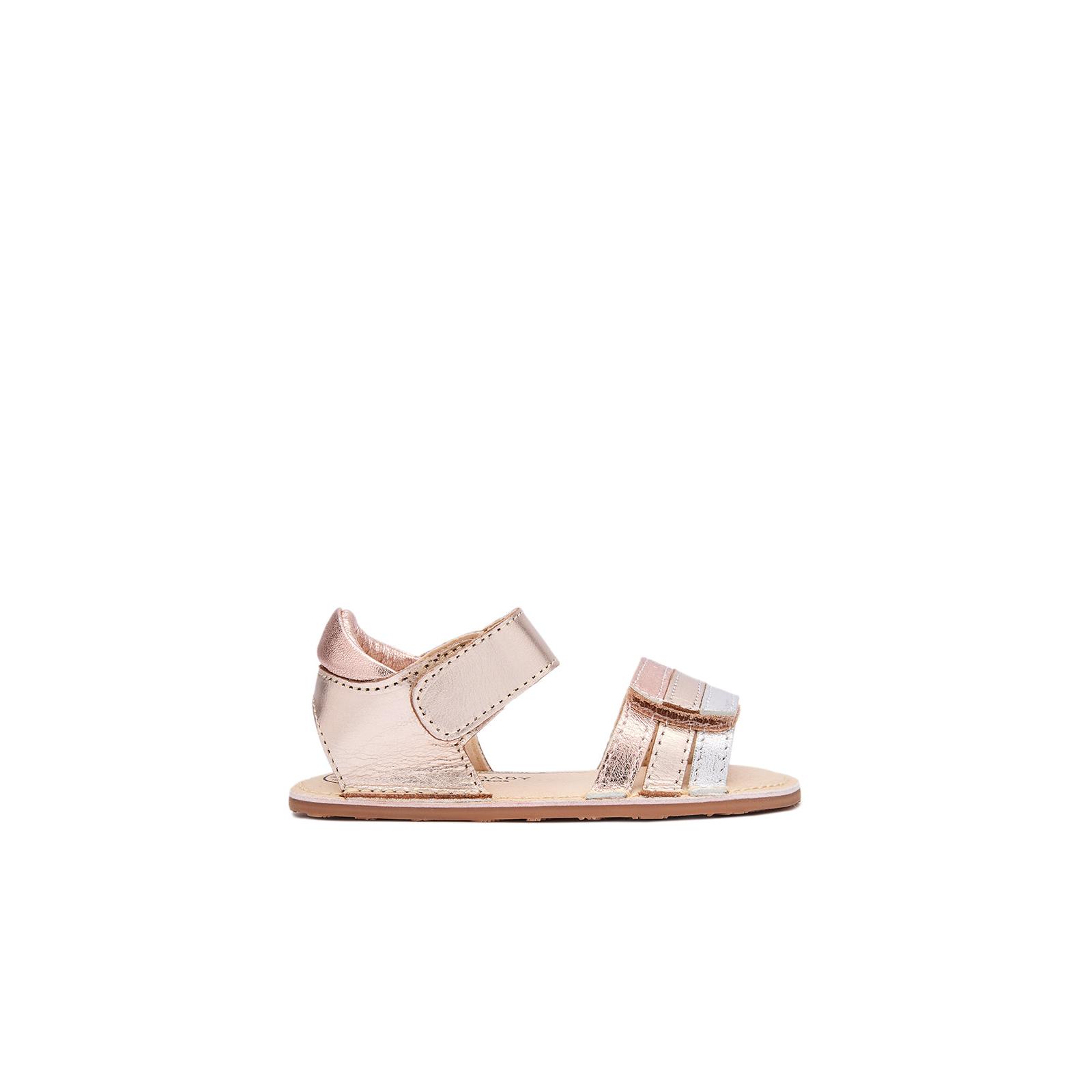 Conguitos - Sandalias Abiertas de Bebé Niña en Platino para Niña