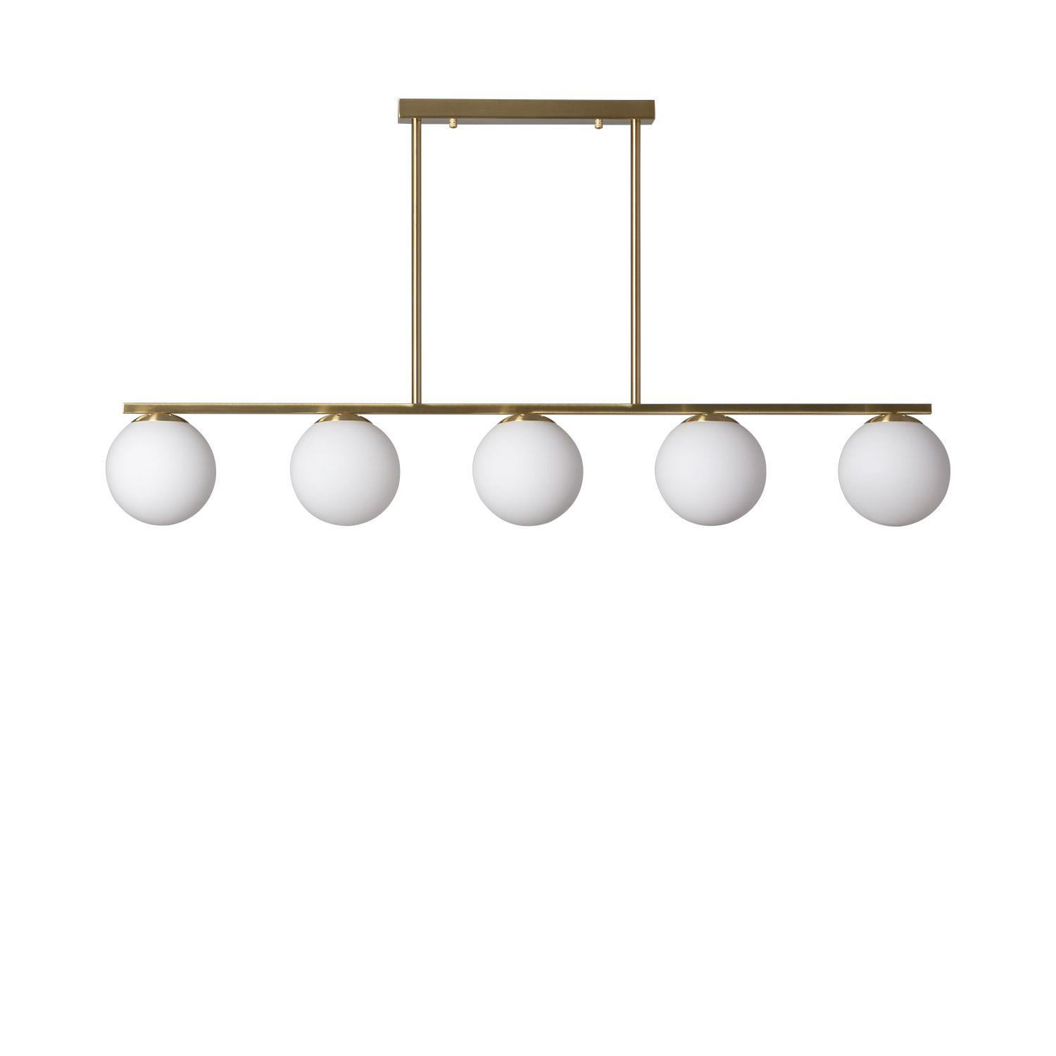 Ledkia Lámpara Colgante LED de Diseño Moderno en Cristal y Metal Boqor
