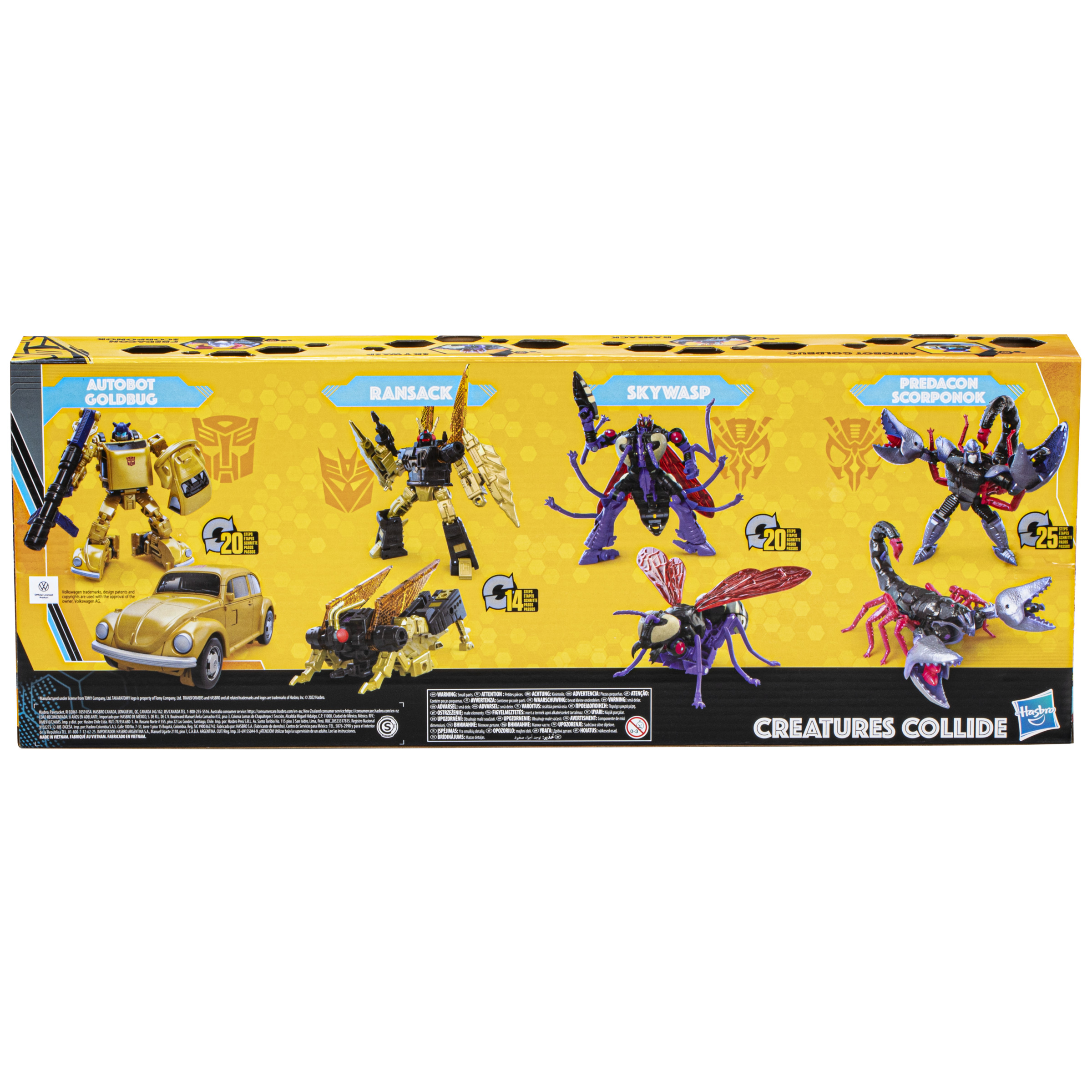 TRANSFORMERS Retro TRANSFORMERS: O Filme Kickback TRANSFORMERS (Idade  recomendada: 8 anos)