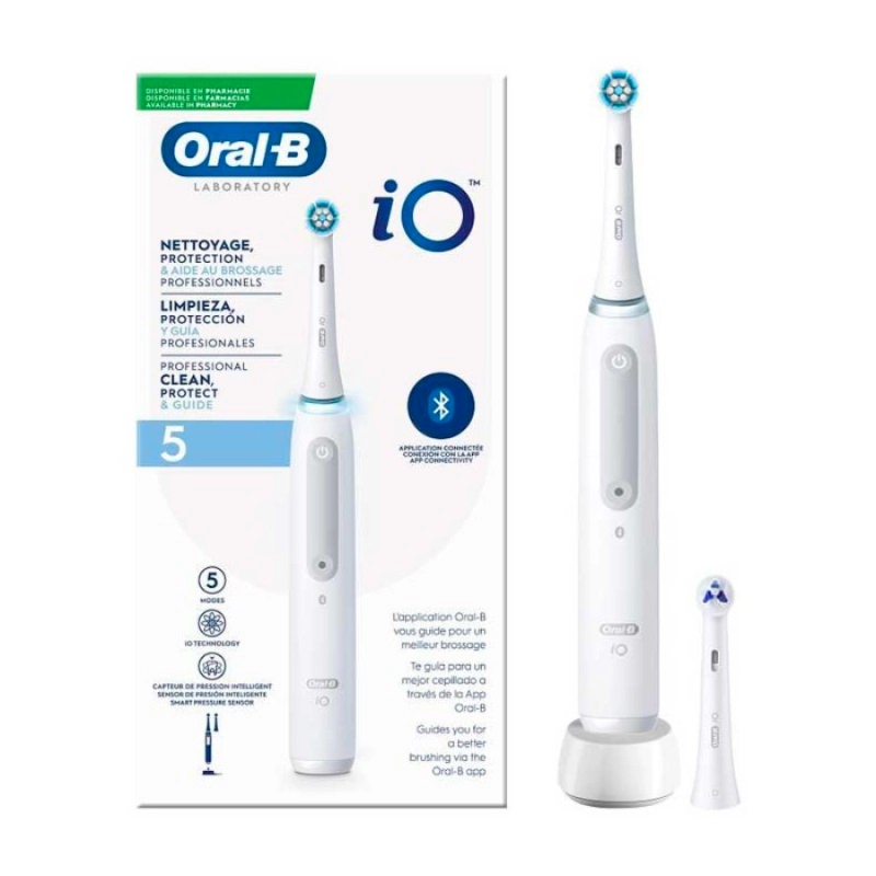 ORAL B CEPILLO ELECTRICO IO 5 BLANCO