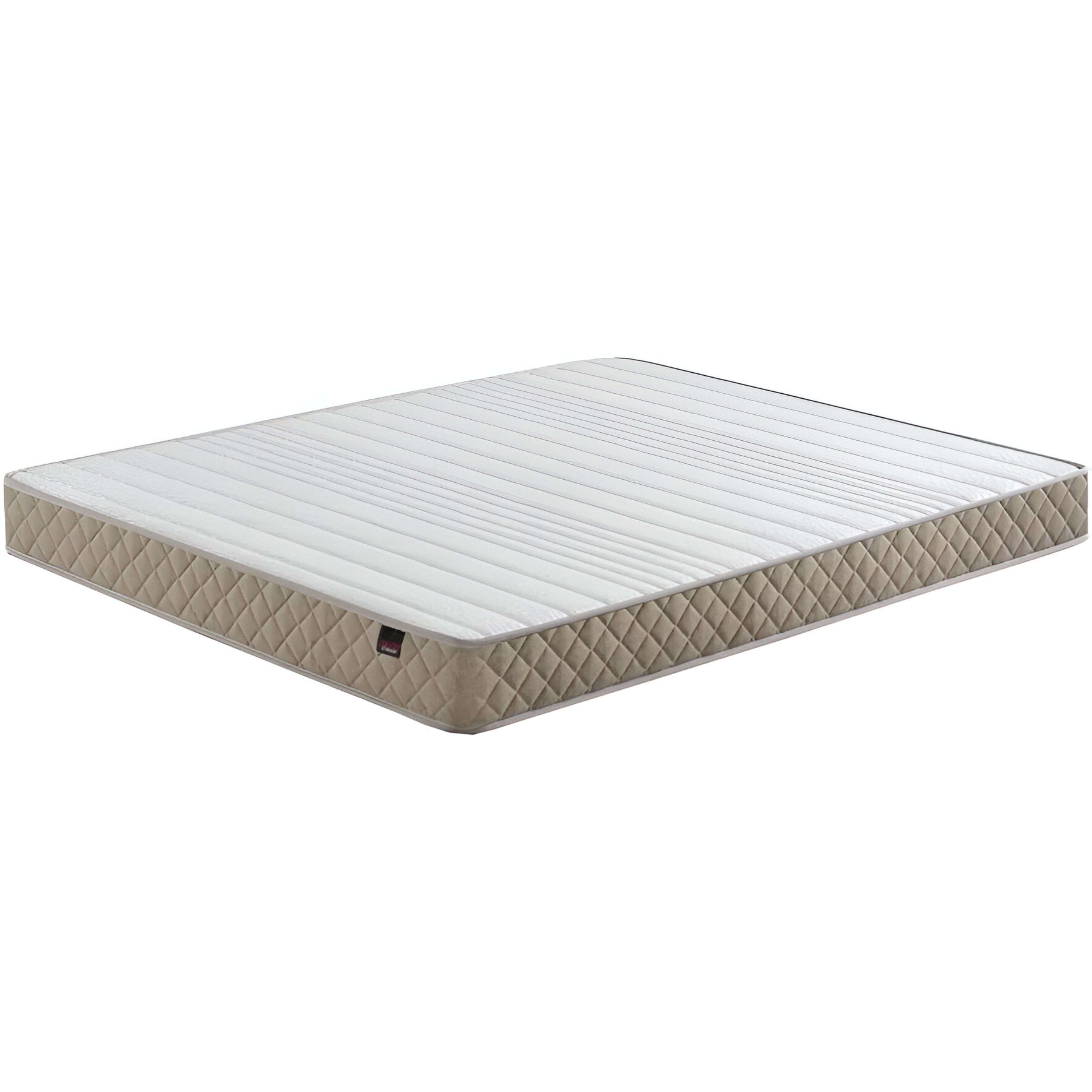 Miroytengo Colchón Altamente Transpirable de Firmeza Media Nucleo Flexible Fibras Naturales  15-16 cm de Altura con Varias Medidas