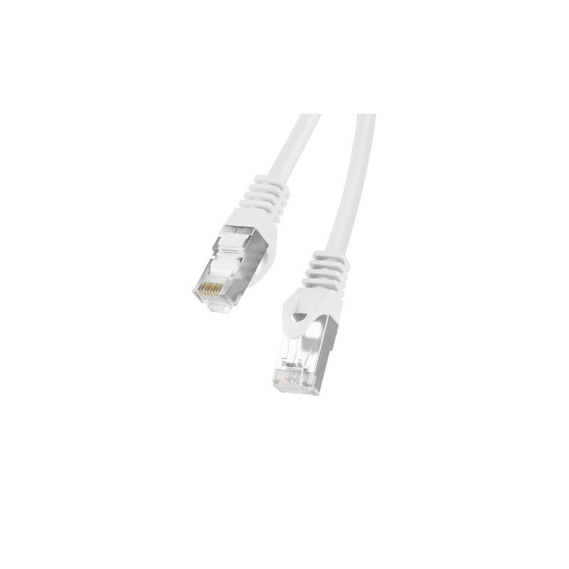Lanberg - PCF6-10CC-0300-W cable de red Blanco 3 m Cat6 F/UTP (FTP) PCF6-10CC-0300-W