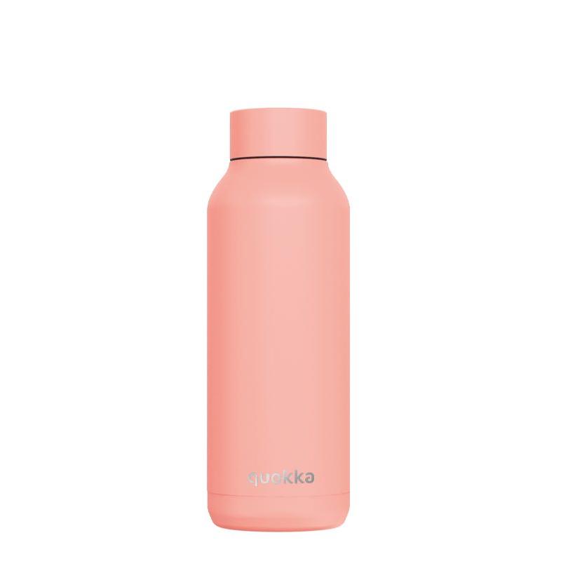 Botella termo quokka 510ml acero inox solid pastel peach