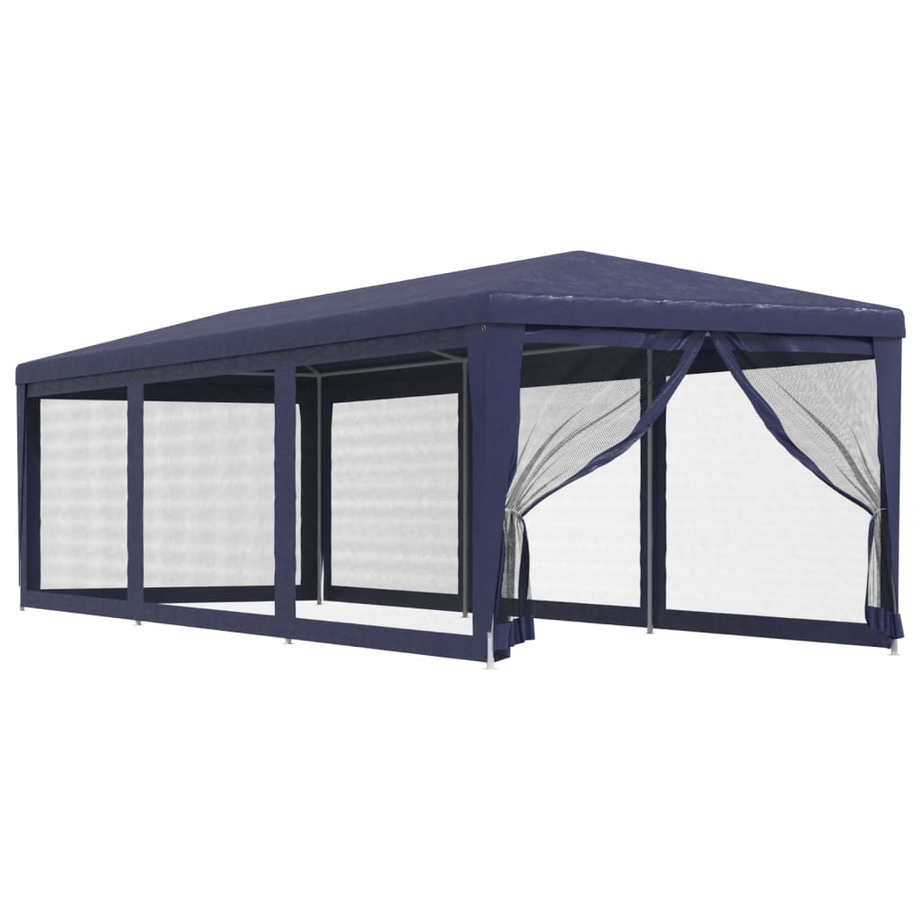 vidaXL Carpa para Fiestas con 8 Paredes de Malla Toldo HDPE Color Antracita,  Azul,  Rojo y mas
