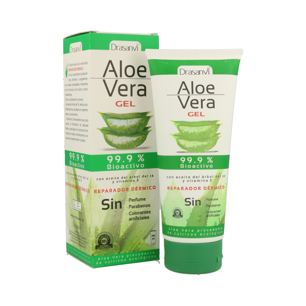 Aloe Vera Gel 200 ml de gel  Drasanvi