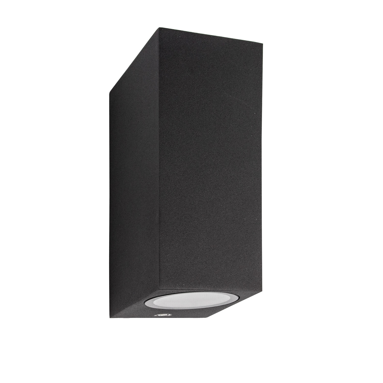Ledkia Aplique de Pared Exterior Aluminio Iluminación Doble Cara Miseno Gris Oscuro