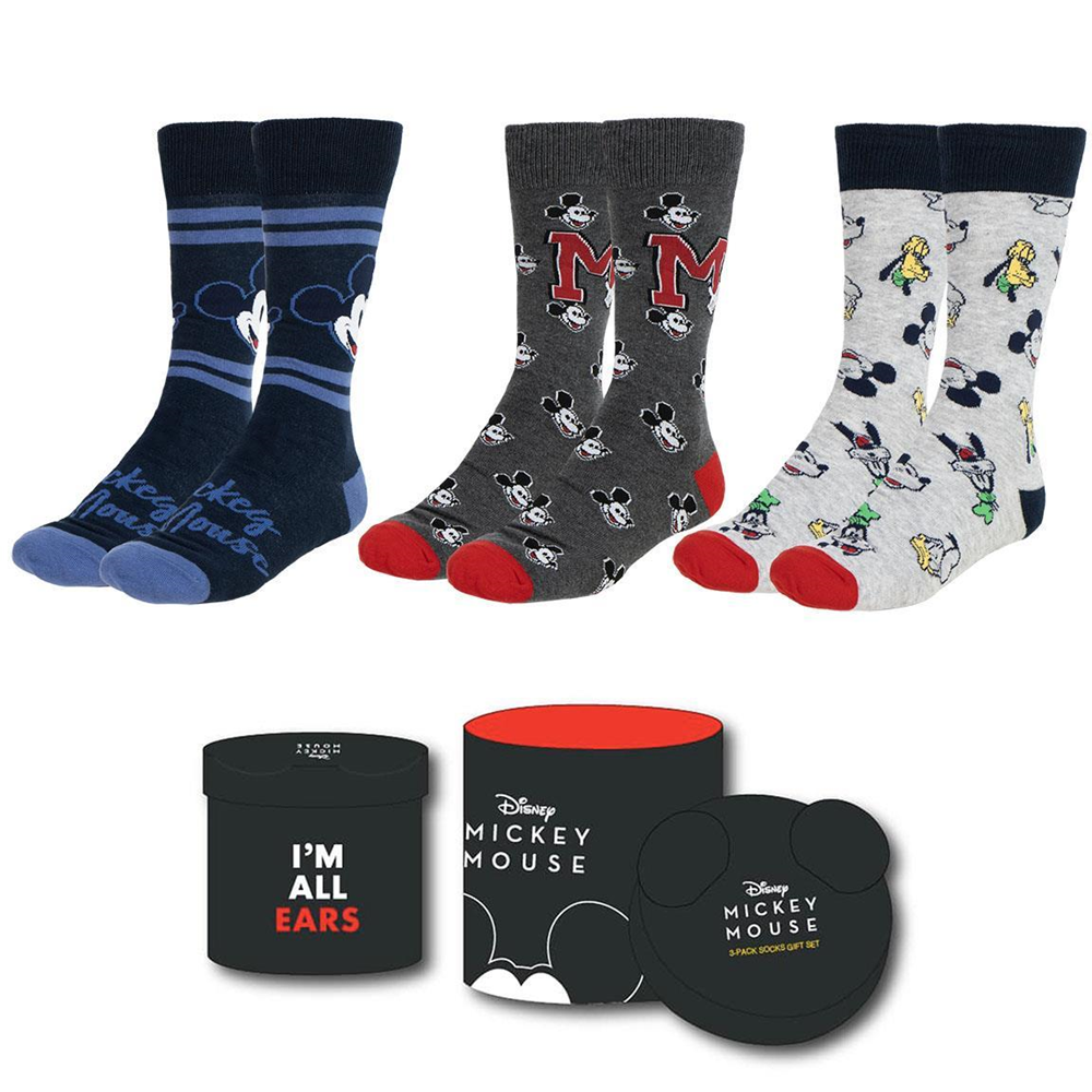Pack Calcetines 3 Piezas Mickey T3643:Tu 36-43 (2900002451)