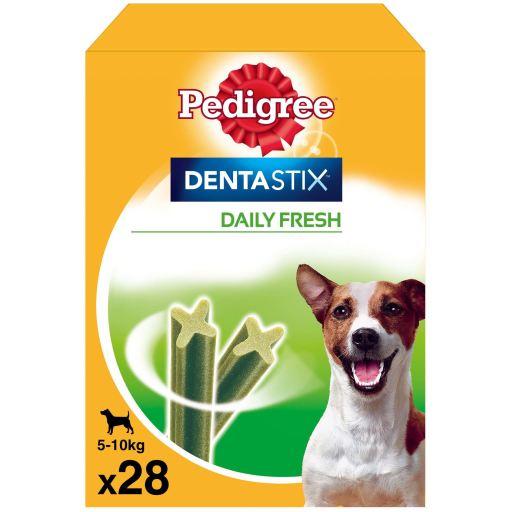 Pedigree Dentastix Fresh Snack Dental Higiene Oral y Aliento de Perros Pequeños - 28 Sticks28