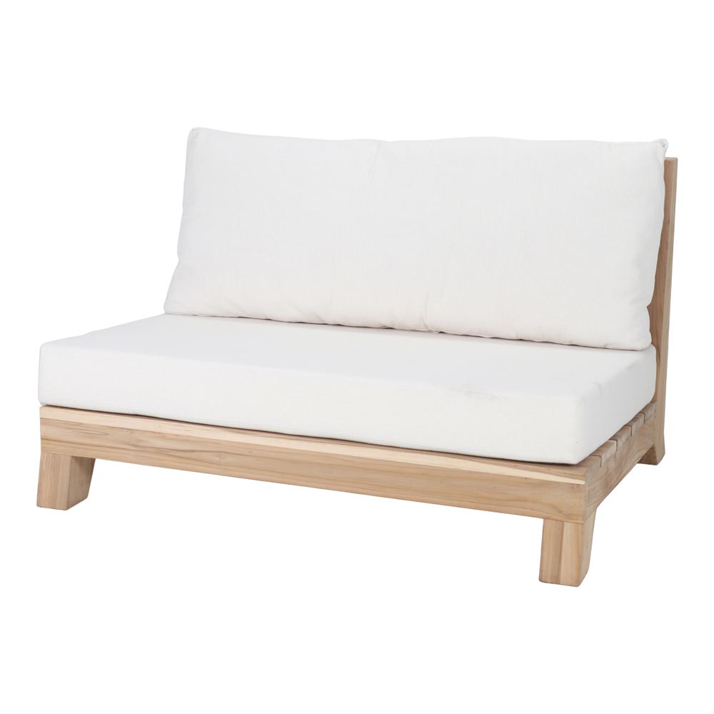 BANCO DE MADERA CON COJINES BAGUS - MISTERWILS FURNITURE FOR FREE SOULS