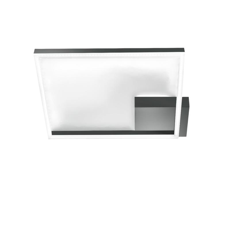 Lámpara de techo LED moderna BARD 39W Antracita 3394-61-282 Fabas Luce