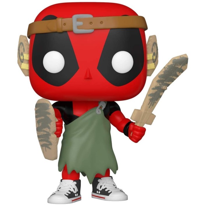 Figura Funko Pop! Marvel Deadpool Larp Deadpool Modelo 780 | 54690 - Original - Figuras Miniaturas Coleccionables Para Exhibición - Idea De Regalo - Mercancía Oficial - Juguetes Para Niños Y Adultos - Fa