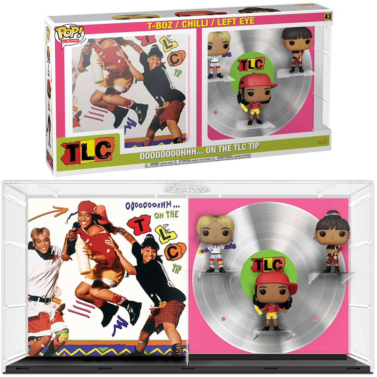 Funko POP! Rocks Deluxe TLC - Oooh On The TLC Tip - Figura de Vinilo Coleccionable