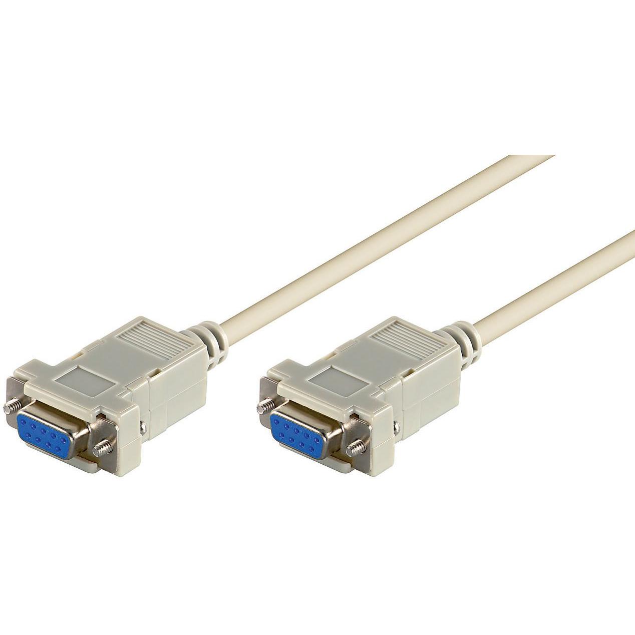 Cable Microconnect D-SUB 9-pin de Alta Calidad, 2m de Longitud
