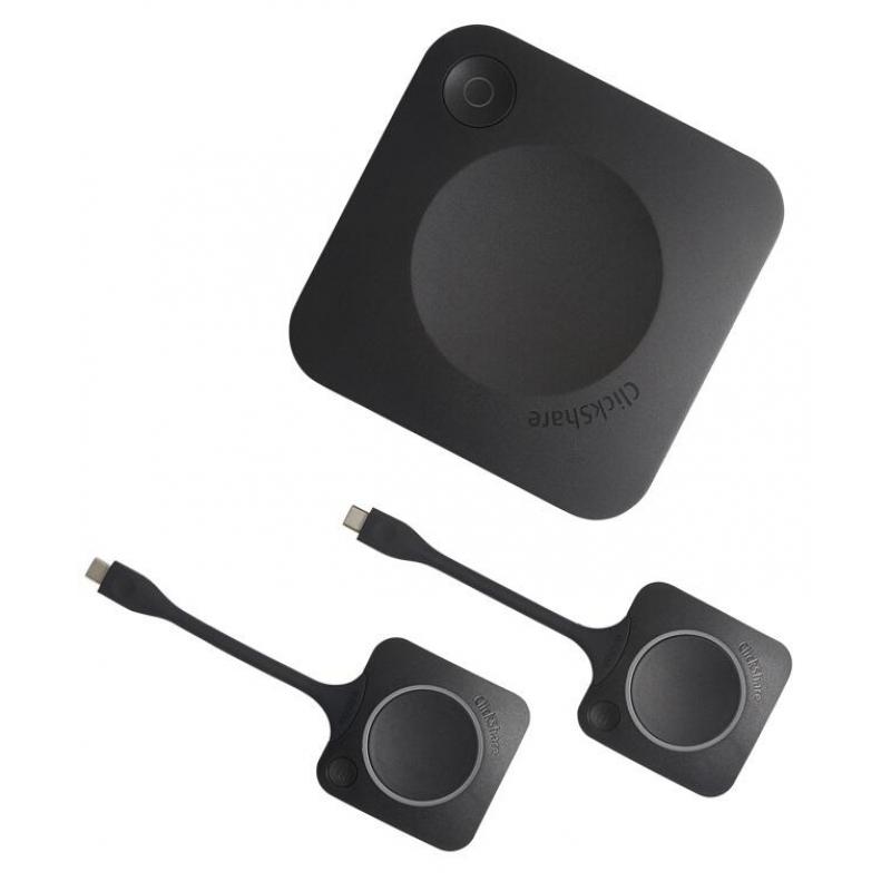 Sistema de conferencias inalámbrico Barco ClickShare CX-30 Gen 2 (4K UHD, USB-C, USB-A, HDMI, Airplay, LAN, WLAN, incluidos 2 bo